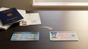Ausländischen Führerschein umschreiben