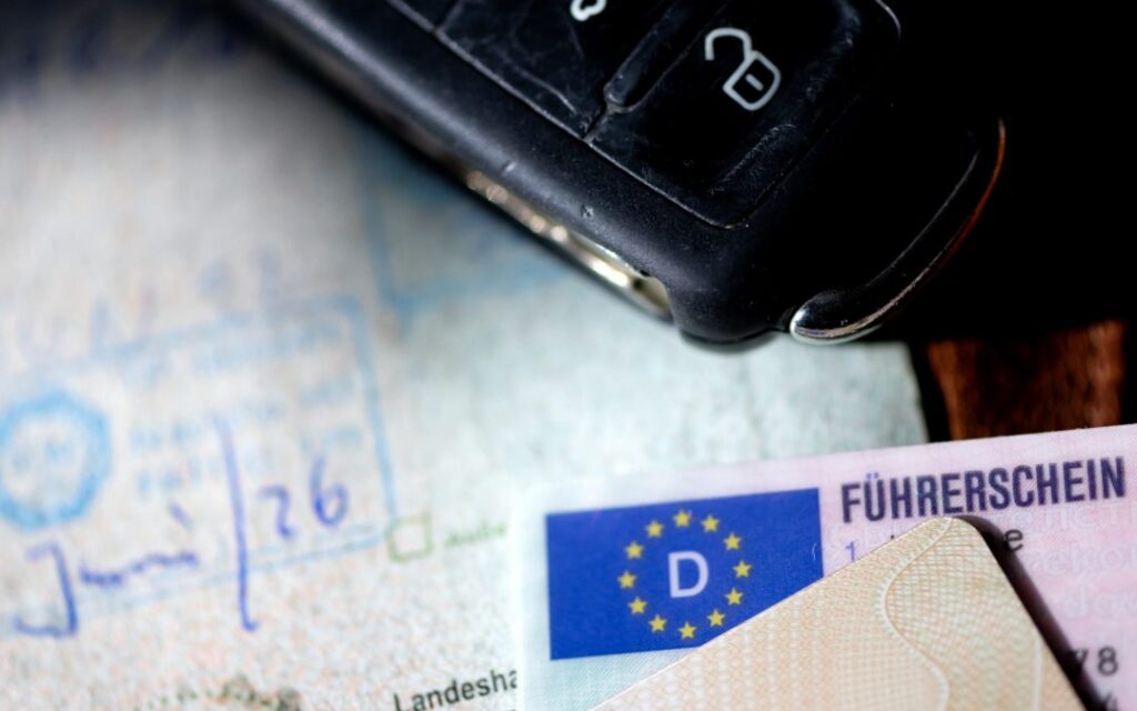 check German driving licence